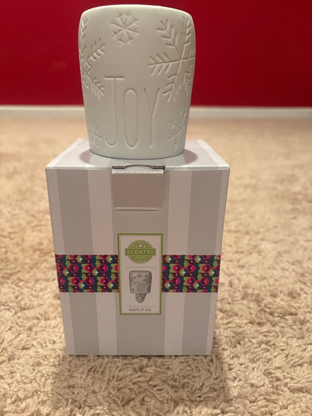 Scentsy Spirit of Joy Mini Warmer